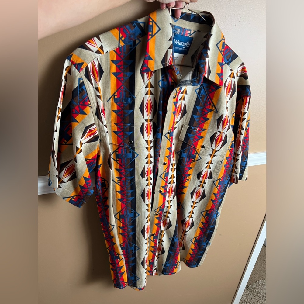 Vintage wrangler button down